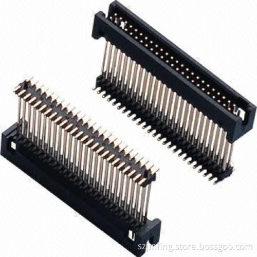 1.27mm Box Headers with 1,000mΩ Insulation Resistance, 8.9mm Height, SMT Type, Elevator